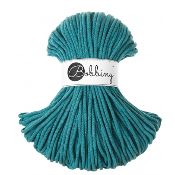 Bobbiny Flechtkordel 5 mm - Teal